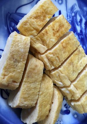 フライパンで卵焼き-レシピのメイン写真