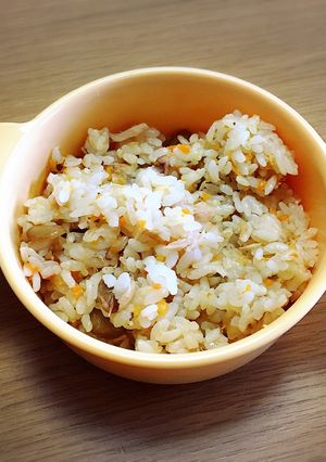 【幼児食】卵なし納豆チャーハン-レシピのメイン写真