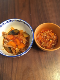 茄子と豚のトマト煮〜離乳食セットで〜-レシピのメイン写真