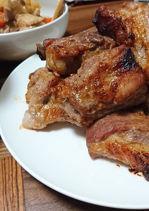 スペアリブの味噌漬け(手羽元でもOK)-レシピのメイン写真