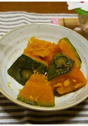 塩バターかぼちゃ-レシピのメイン写真