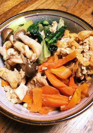 簡単！フライパンひとつで五色丼-レシピのメイン写真