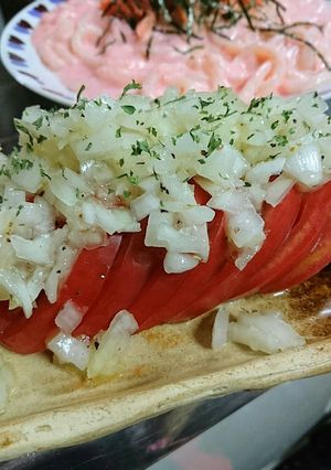 トマトのガーリックサラダ-レシピのメイン写真