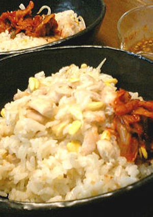 韓国★豆もやしのご飯　コンナムルパブ-レシピのメイン写真