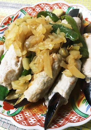 夏野菜のさっぱり肉巻き☆-レシピのメイン写真