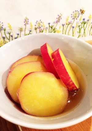 お弁当や夕飯の添え物に♡さつまいもの甘煮-レシピのメイン写真