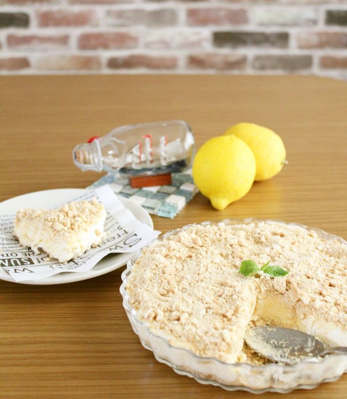 ふわふわ☆レモンのアイスケーキ by JA全農たまご 【クックパッド