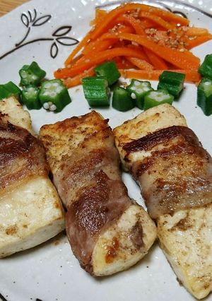 豆腐の肉巻き※塩コショウ※-レシピのメイン写真
