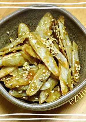 甘辛揚げごぼう☆-レシピのメイン写真
