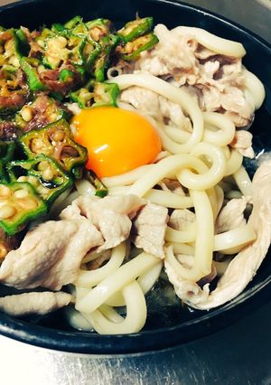 簡単！さっぱりぶっかけうどん-レシピのメイン写真