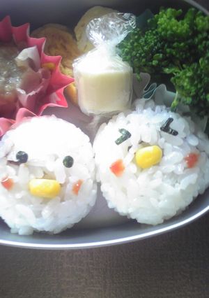 年少◆お弁当(ひよこ)-レシピのメイン写真