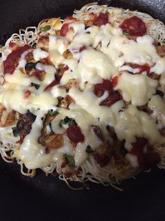 残ったそうめんでピザ-レシピのメイン写真