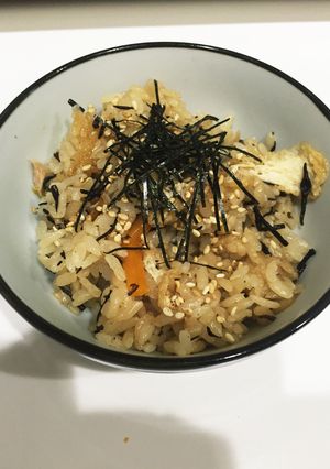☆栄養満点☆ツナとひじきの炊き込みごはん-レシピのメイン写真