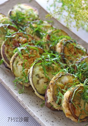 おから入り✿茄子＆鶏つくねの挟み焼き✿-レシピのメイン写真