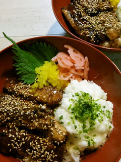 節約時短☆秋刀魚の蒲焼き丼☆とろろのせ♥-レシピのメイン写真