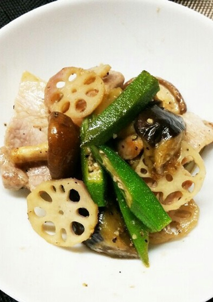 豚肉と野菜の塩ダレ炒め-レシピのメイン写真