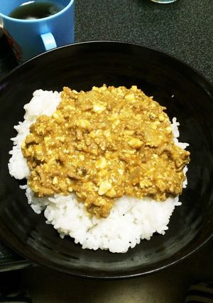 豆腐でヘルシーキーマカレー♡-レシピのメイン写真