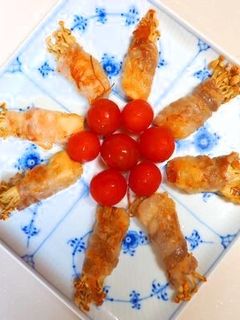 干しえのきの豚肉巻き♪-レシピのメイン写真
