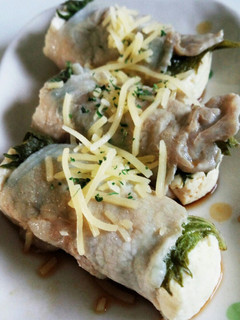 レンジde簡単♡大葉と豆腐の肉巻き-レシピのメイン写真