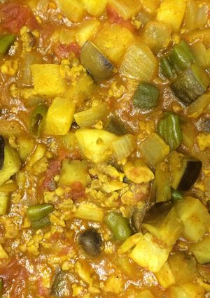 あっさりめ！コロコロ夏野菜カレー-レシピのメイン写真