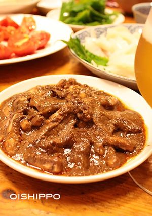 イカ刺身用のワタでホット塩辛おつまみ-レシピのメイン写真