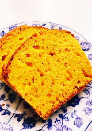 バター不使用！かぼちゃバウンドケーキ♪-レシピのメイン写真