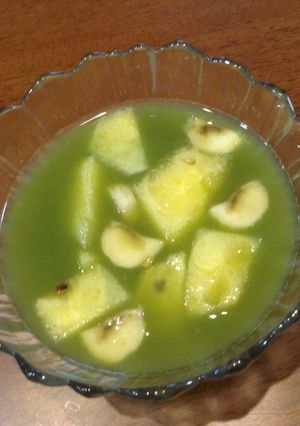 緑茶のフルーツポンチ-レシピのメイン写真
