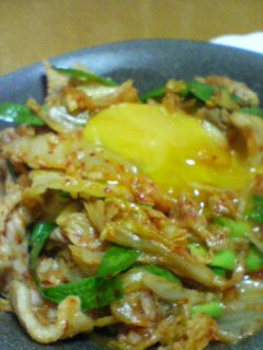 薬味が効いた豚キムチ-レシピのメイン写真