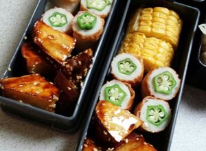 お弁当にレンジでチン！竹輪おくら-レシピのメイン写真