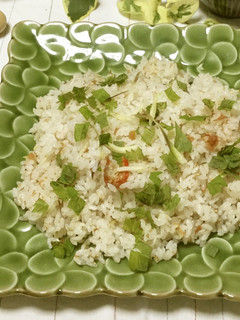 夏ご飯☆梅干し&みょうが飯-レシピのメイン写真