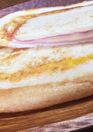 食パン1枚で!ホットサンド♪-レシピのメイン写真