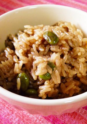 香ばしい♪ほうじ茶おこわ-レシピのメイン写真