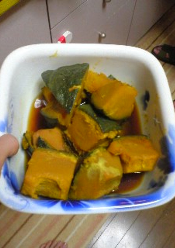 簡単！！かぼちゃの含め煮-レシピのメイン写真