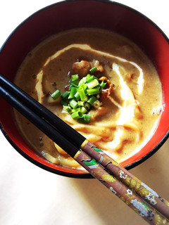 簡単★残り物カレーで濃厚豆乳カレーうどん-レシピのメイン写真