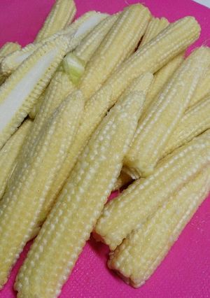 ヤングコーン／夏の旬野菜-レシピのメイン写真