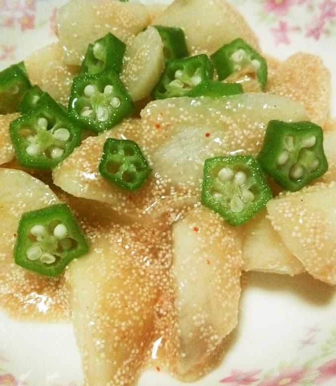 ♪野菜♪長芋と明太子のさっと煮-レシピのメイン写真