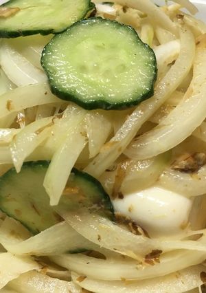 どっさり玉ねぎの豆腐サラダ-レシピのメイン写真