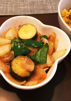 夏バテ防止に。夏野菜炒め-レシピのメイン写真