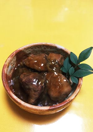 ふっくら鶏肝煮-レシピのメイン写真