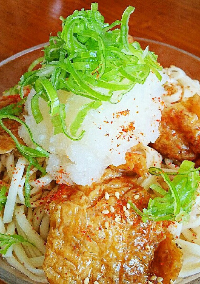 きつねおろし冷やしうどん-レシピのメイン写真
