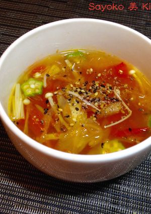 トマト入り酸辣湯-レシピのメイン写真