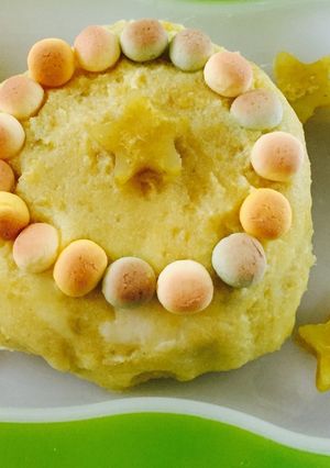 簡単☆1歳さつまいものお誕生日ケーキ ☆-レシピのメイン写真