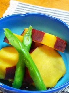 さつまいもの蜂蜜レモン煮-レシピのメイン写真