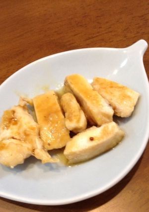 とり胸肉のハニーマスタードほうじ茶焼き-レシピのメイン写真