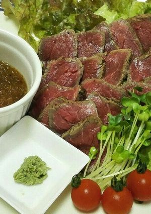 超簡単！フライパンdeローストビーフ♪-レシピのメイン写真