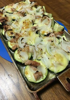 ズッキーニのチーズ焼き-レシピのメイン写真