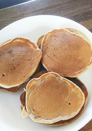 牛乳砂糖不使用！離乳食ホットケーキ-レシピのメイン写真