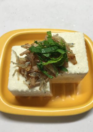 簡単!バテ気味な時の冷や奴-レシピのメイン写真
