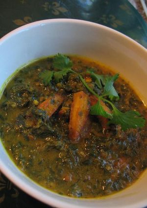 ほうれん草とパニールのインドカレー-レシピのメイン写真