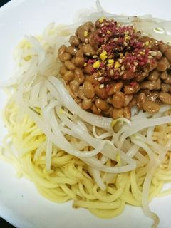 納豆ともやしで☆簡単冷やし中華-レシピのメイン写真